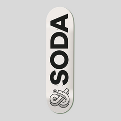 &SODA SKATEBOARD DECK - LOGO